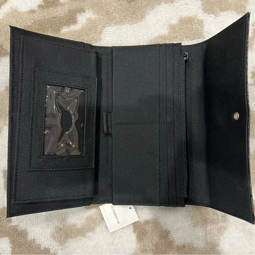 Liz Claiborne Faux Snakeskin Wallet- NWT